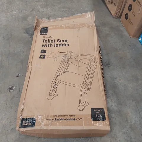BOXED KEPLIN TODDLER TOILET SEAT WITH LADDER