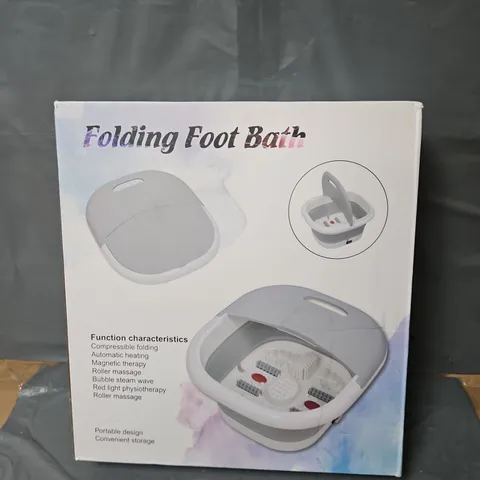 FOLDING FOOT BATH