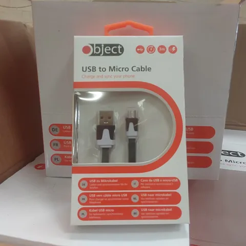 PALLET CONTAINING APPROXIMATELY 3100x 3M USB TO MICRO USB CABLES