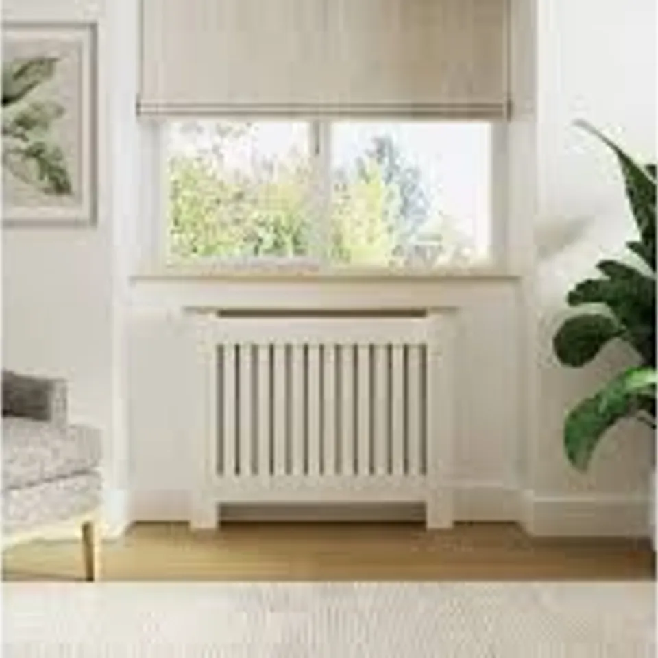 BOXED LONGSLOW RADIATOR COVER - WHITE (1 BOX)