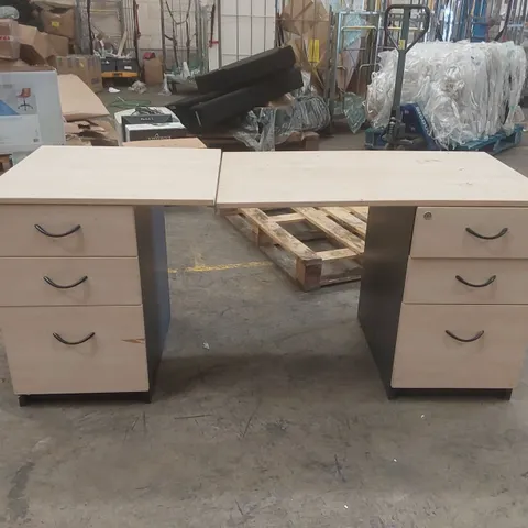 6-DRAWER OFFICE DESK