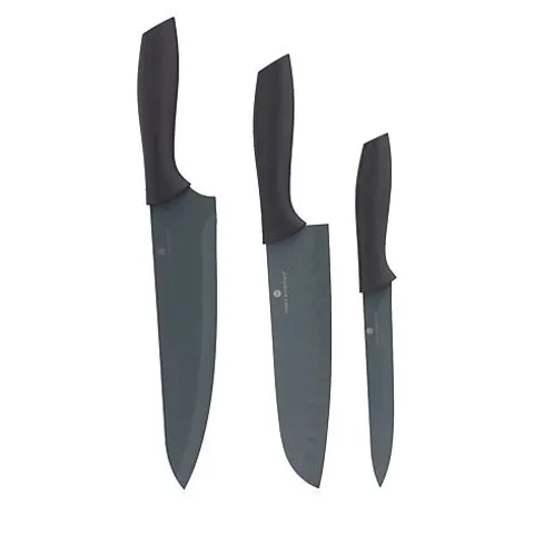 Cook's Essentials Easy Grip Everday Knife Set in Gift Box
