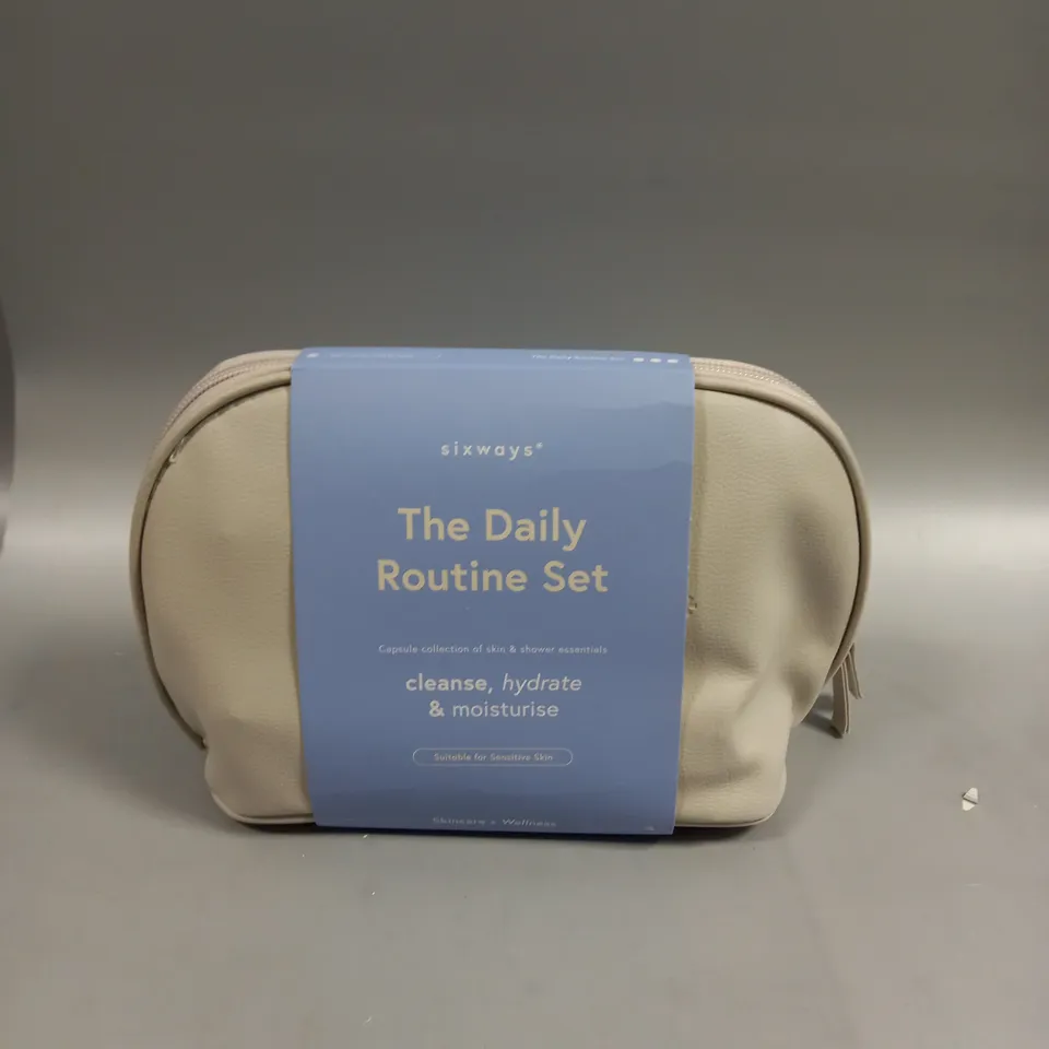 SIXWAYS THE DAILY ROUTINE SET - CLEANSE, HYDRATE & MOISTURISE 