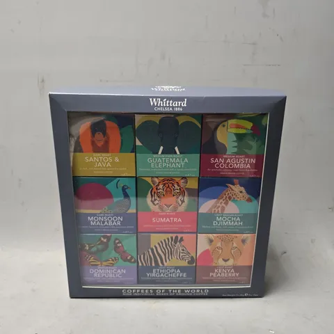 SEALED WHITTARD COFFEES OF THE WORLD GROUND COFFEE 