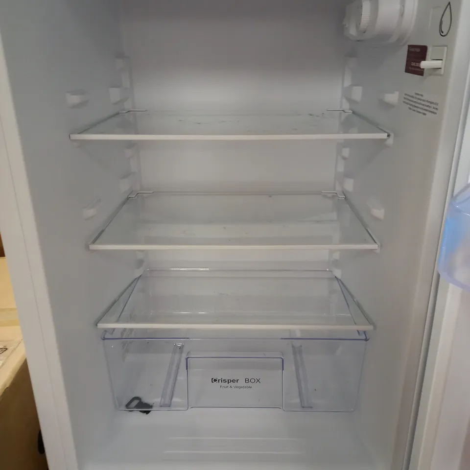RUSSELL HOBBS LOW FROST FRIDGE FREEZER, 113L FRIDGE, 61L FREEZER - WHITE (50CM WIDE, 145CM HIGH) - COLLECTION ONLY