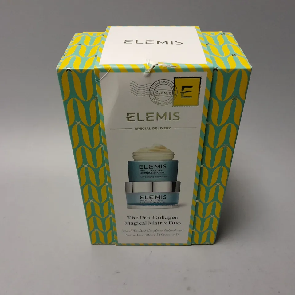 BOXED ELEMIS THE PRO COLLAGEN MAGICAL MATRIX DUO RRP £145