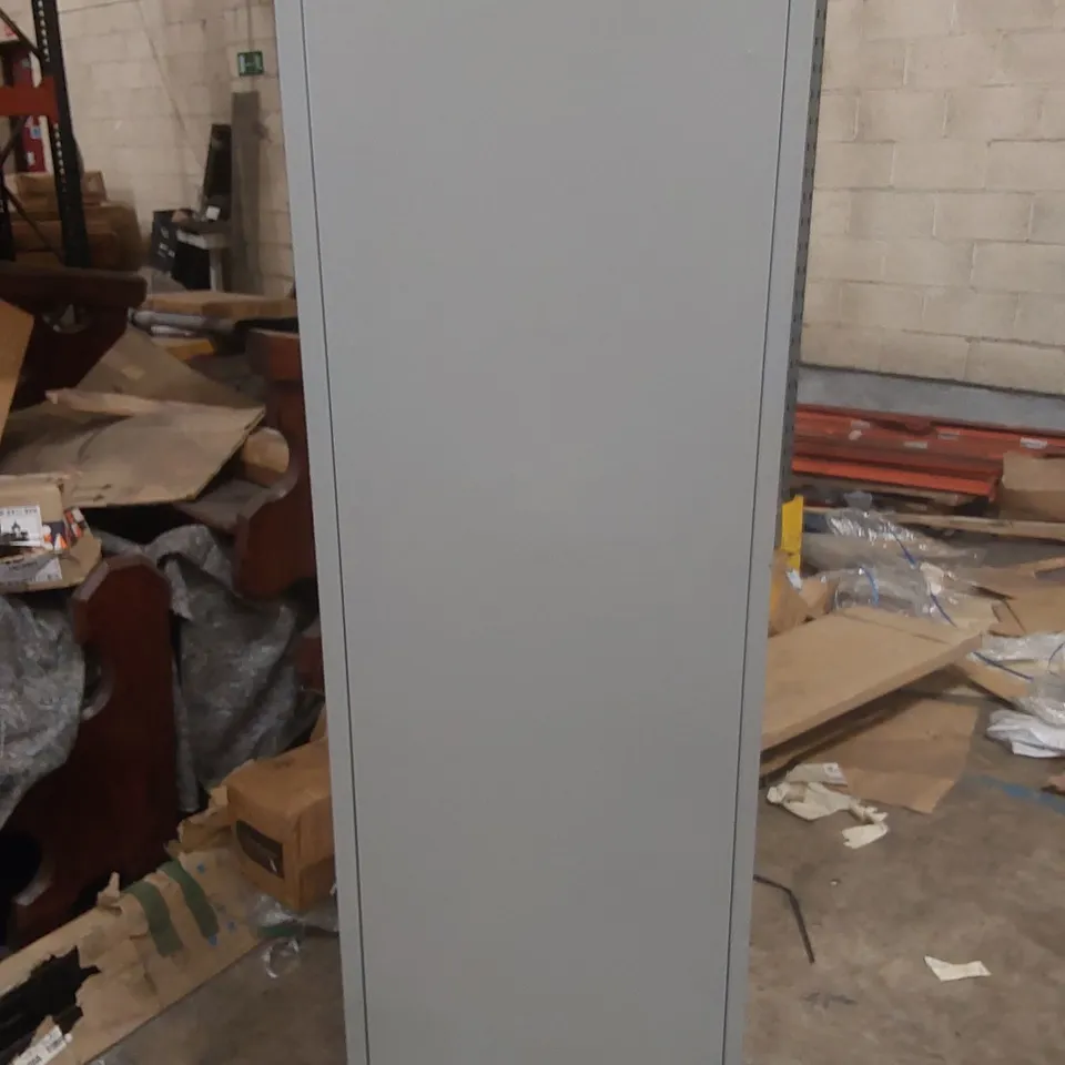 COSHH SLIM LOCKER - 610MM, GREY