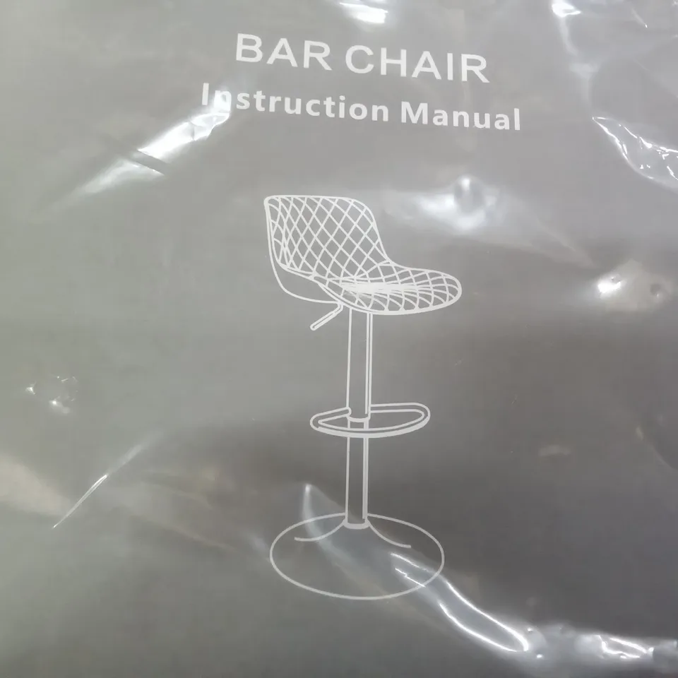 2 BOXES OF KIDOL&SHELLDER BAR CHAIRS