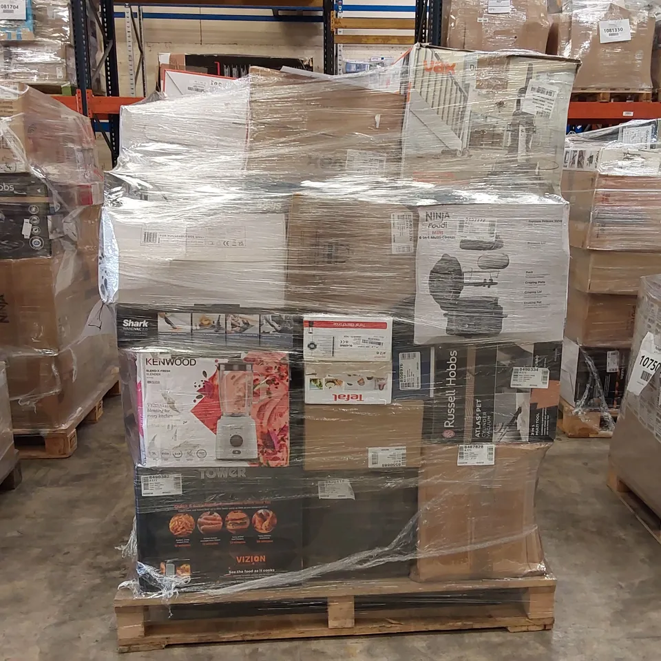 PALLET OF APPROXIMATELY 29 UNPROCESSED RAW RETURN HOUSEHOLD AND ELECTRICAL GOODS TO INCLUDE;