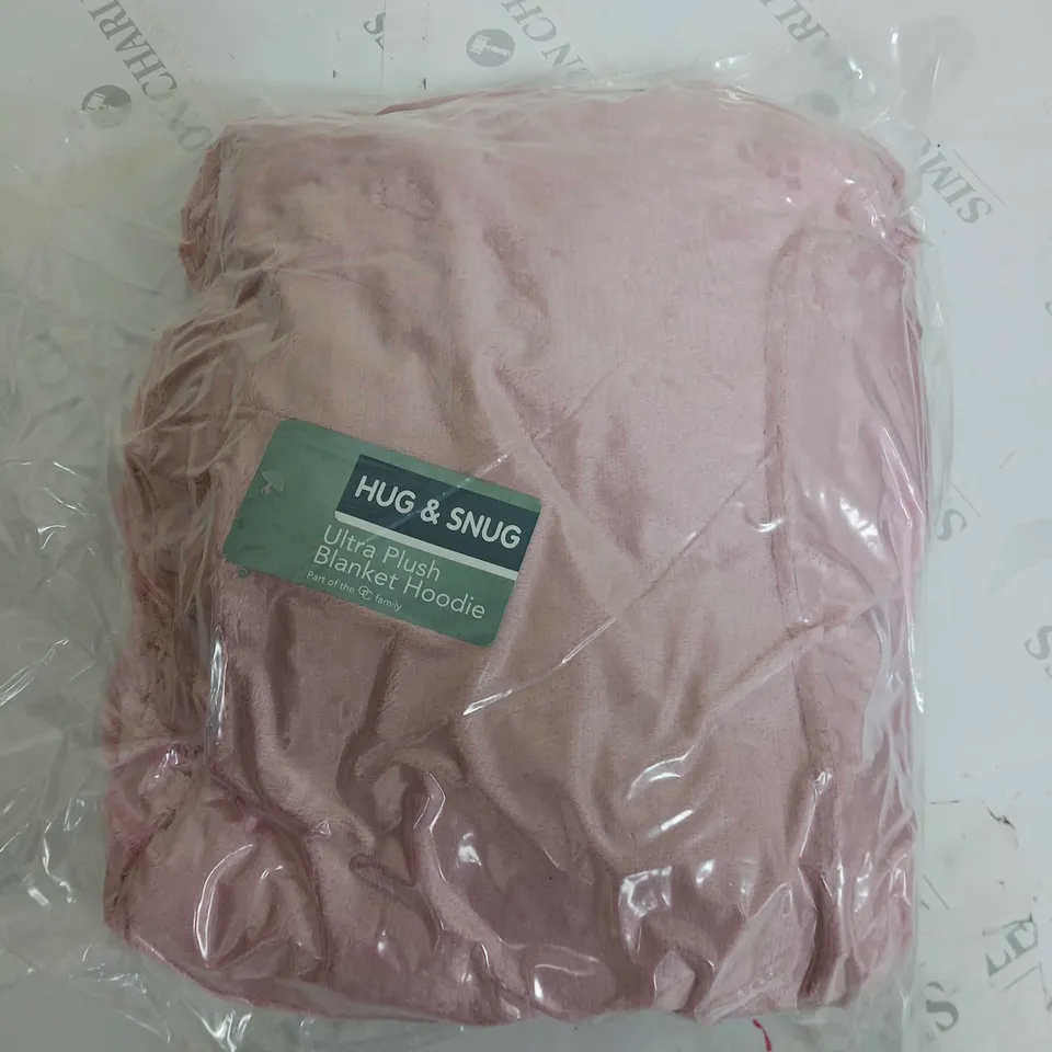 HUG & SNUG ULTRA PLUSH BLANKET HOODIE 