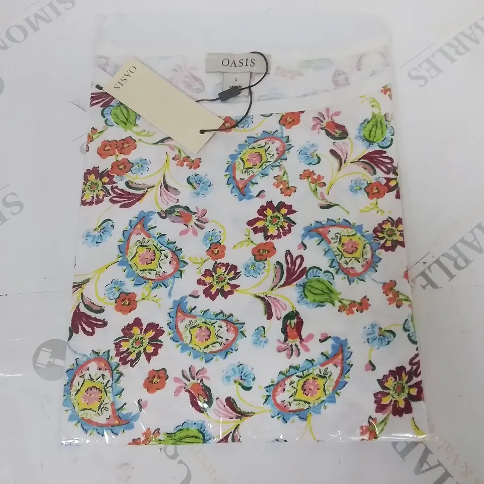 OASIS PAISLEY SUB T-SHIRT - S