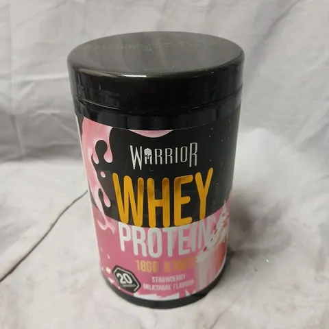 WARRIOR WHEY PROTEIN – STRAWBERRY MILKSHAKE FLAVOUR (500G)