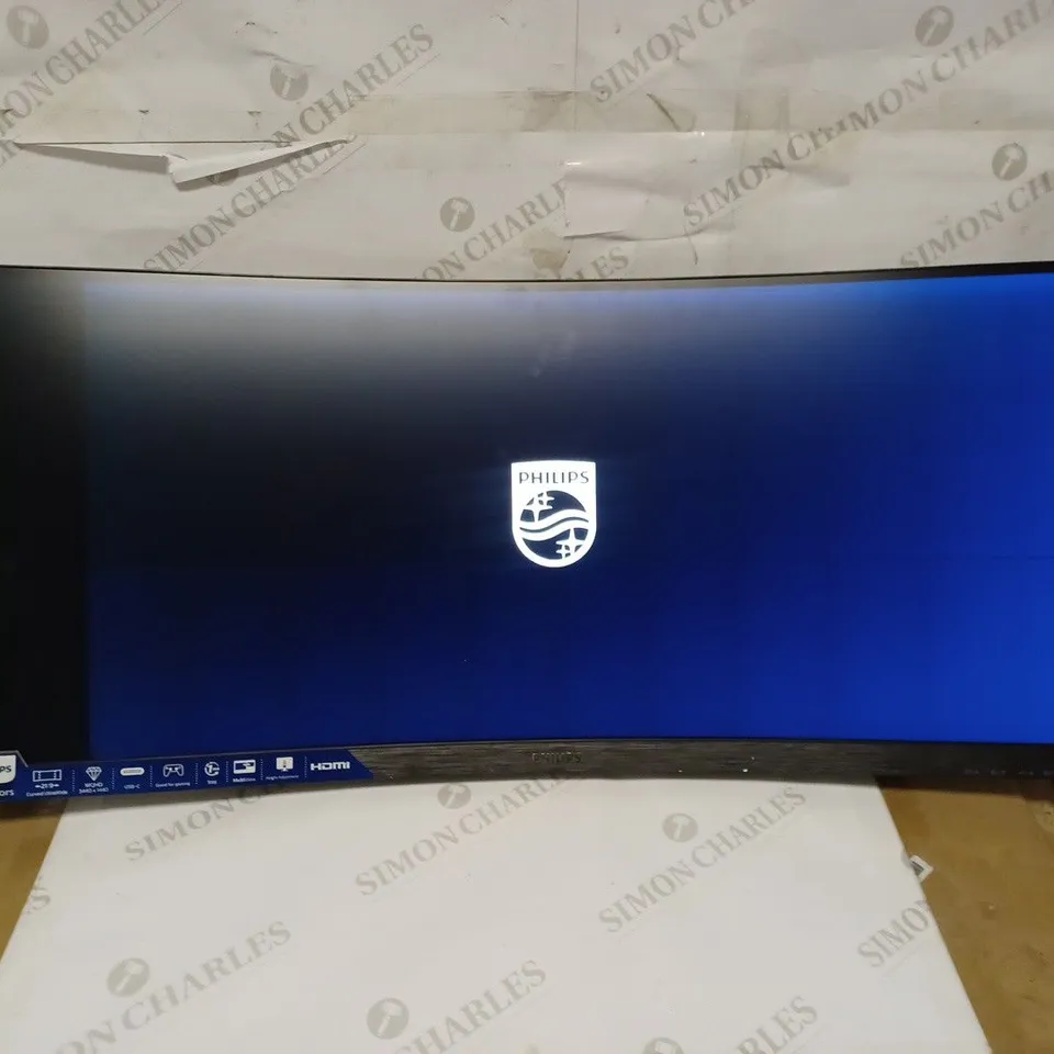 PHILIPS 346E2CUAE 34 INCH WQHD CURVED MONITOR - COLLECTION ONLY 