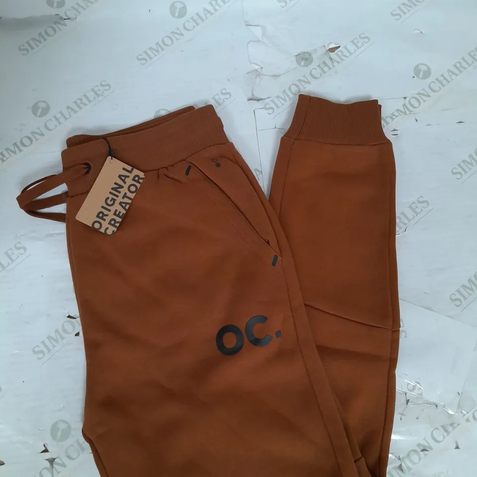 ORIGINAL CREATOR SWEATPANTS IN BROWN SIZE M