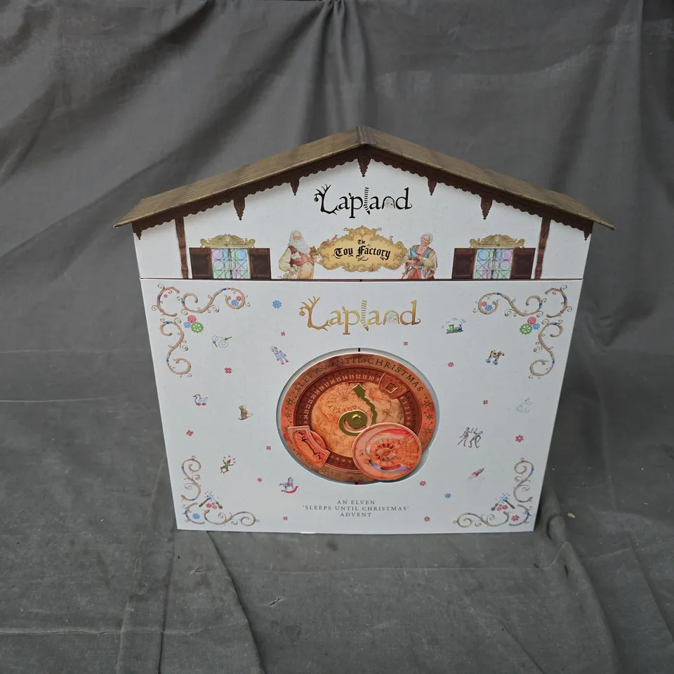 LAPLAND ADVENT CALENDAR HOUSE – DECORATIVE CHRISTMAS CALENDAR