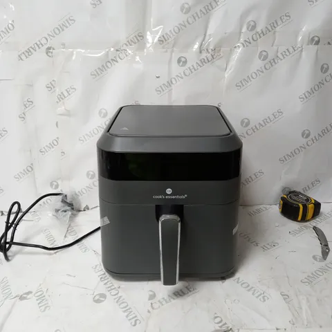 BOXED COOK'S ESSENTIALS 5.8L AIR FRYER IN SLATE GREY
