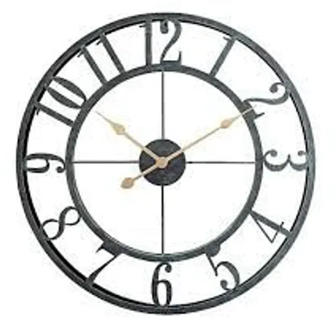 OUTLET GARDEN STORIES INDOOR SKELETON CLOCK