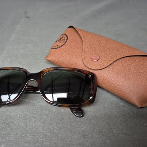 BOXED RAY-BAN PILLOW SUNGLASSES - HAVANA