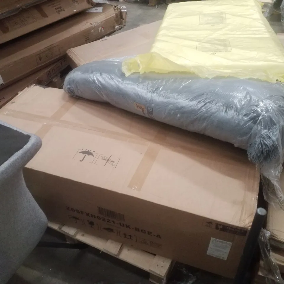 PALLET CONTAINING ASSORTED INCOMPLETE FURNITURE PRODUCTS