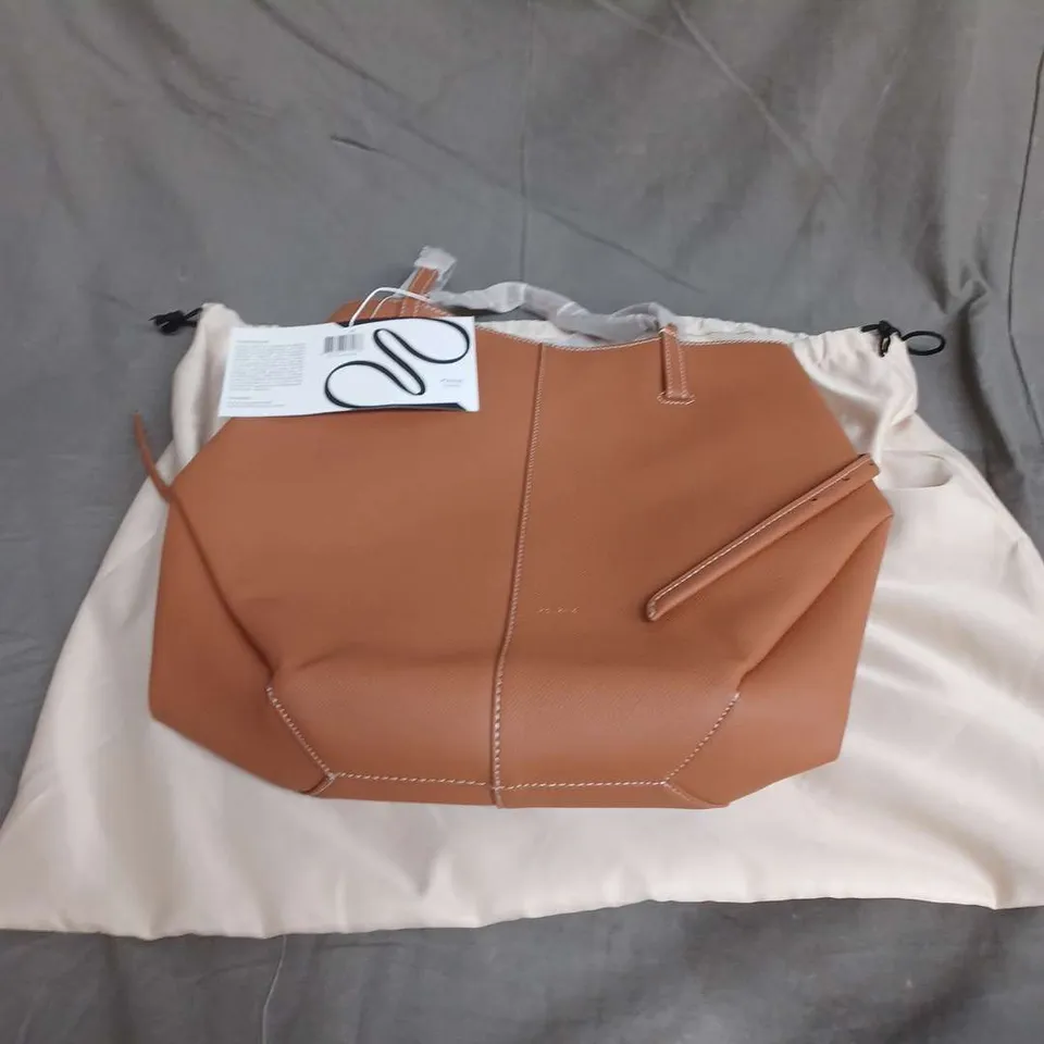 POLENE CYME MINI BAG IN TAUPE