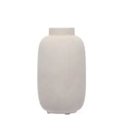 OTTERS BROOK CHOICE OF BISCUIT CERAMIC TEXTURED VASE