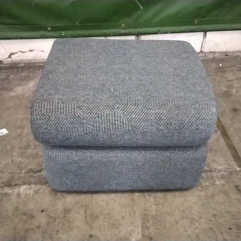 QUALITY BRITISH DESIGNED & MANUFACTURED G PLAN FOOTSTOOL GREY FABRIC