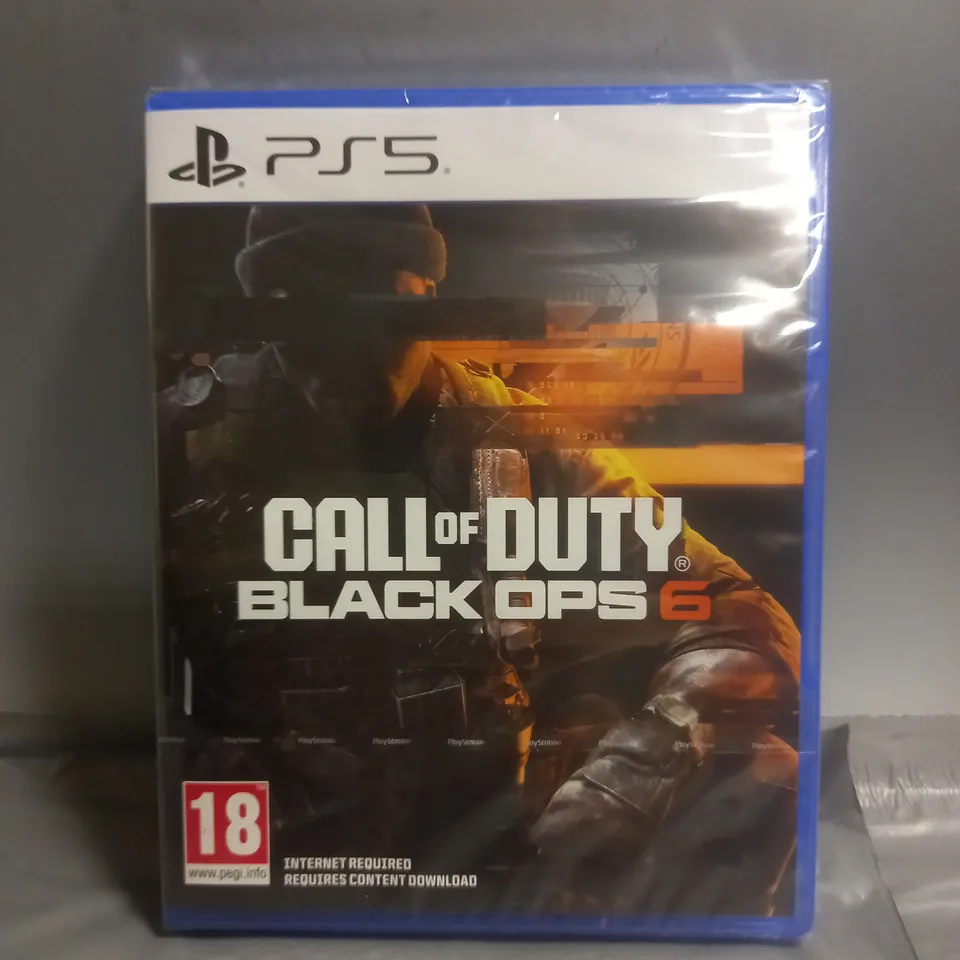 SEALED CALL OF DUTY BLACK OPS 6 FOR PS5