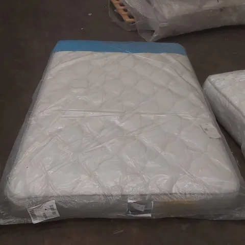 QUALITY BAGGED DOUBLE 135cm AIRSPRUNG LUXURY QUILTED MEDIUM MATTRESS