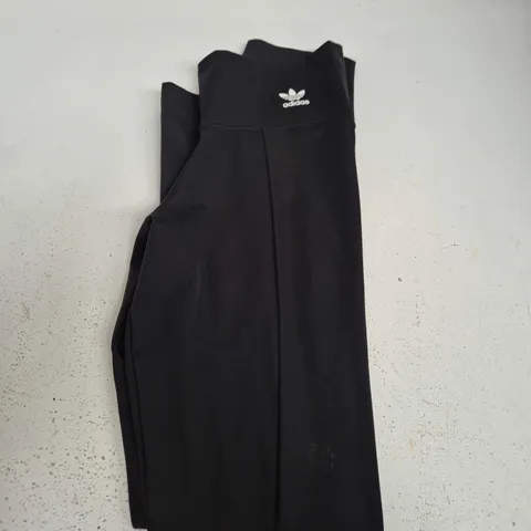 ADIDAS ORIGINALS BLACK LEGGINDGS - SIZE 10