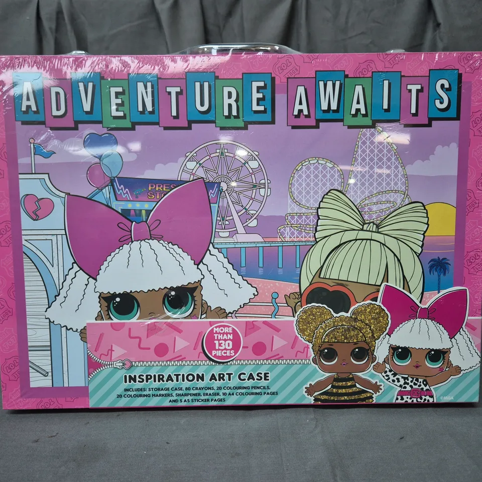 SEALED LOL SURPRISE ROUTE 707 ADVENTURE AWAITS INSPIRATION ART CASE