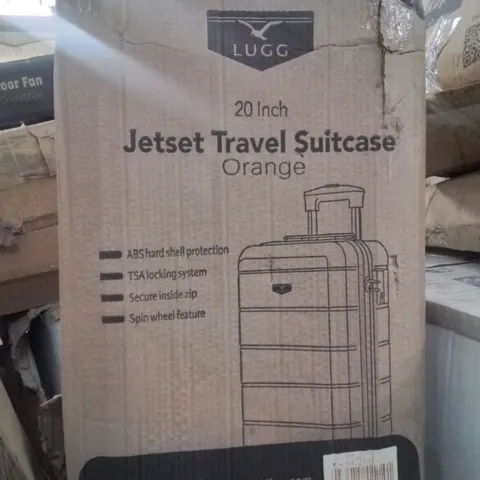 BOXED LUGG 20" JETSET SUITCASE -ORANGE-