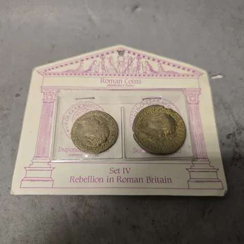 ROMAN COINS SET IV REBELLION IN ROMAN BRITAIN 
