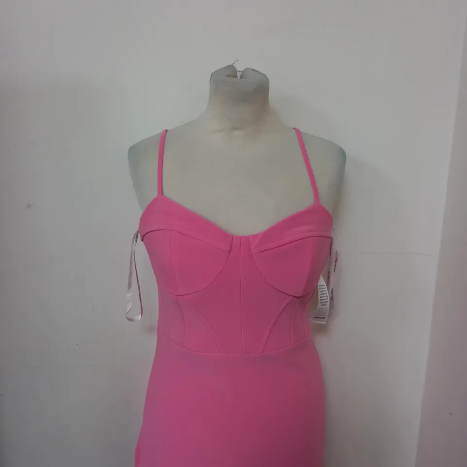 FOREVER NEW ELSE CORSET BODYCON MIDI DRESS SIZE 10