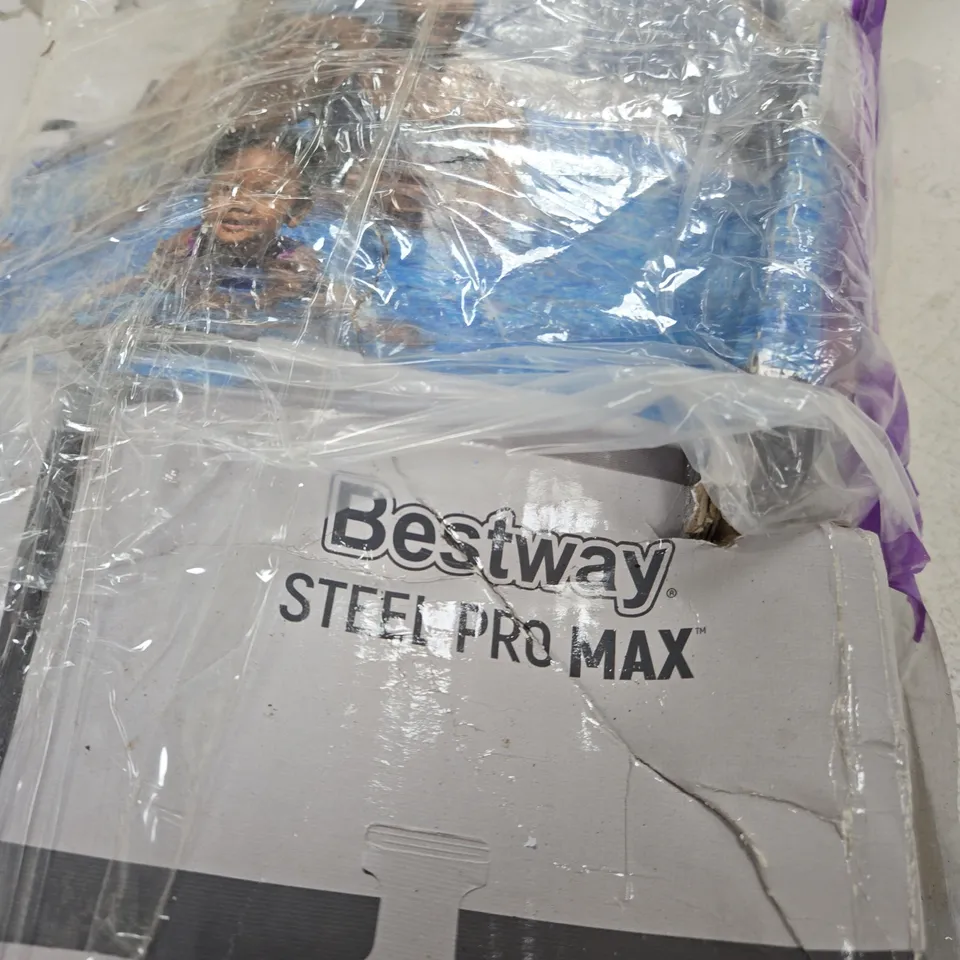 BESTWAY STEEL PRO MAX ABOVE-GROUND POOL – BOXED (WRAPPED)
