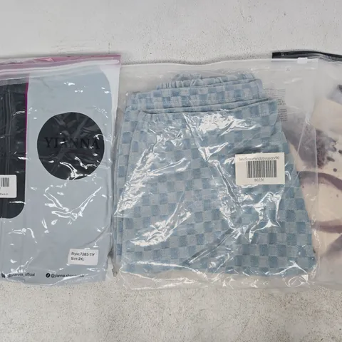APPROXIMATELY 20 ASSORTED CLOTHING AND FASHION PRODUCTS IN VARIOUS STYLES AND SIZES - COLLECTION ONLY