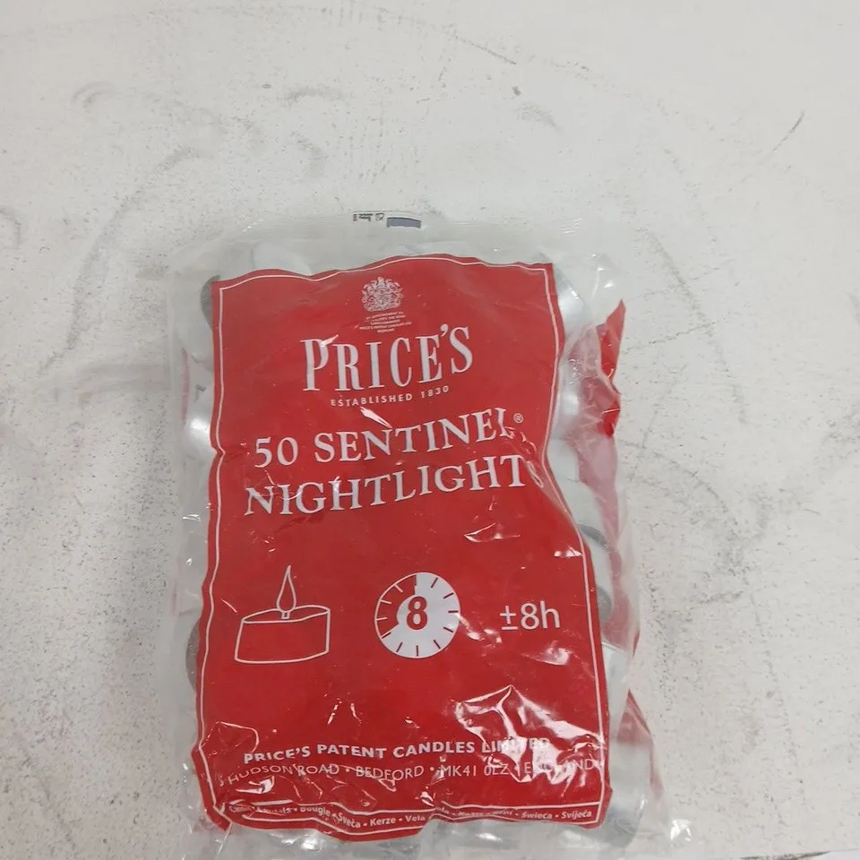 LARGE QUANTITY OF SENTINEL NIGHTLIGHT CANDLES 