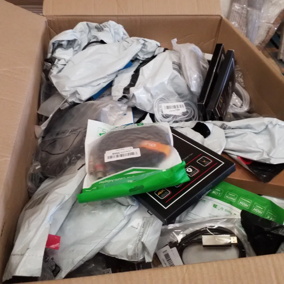 PALLET OF 6 BOXES CONTAINING ASSORTED CABLES