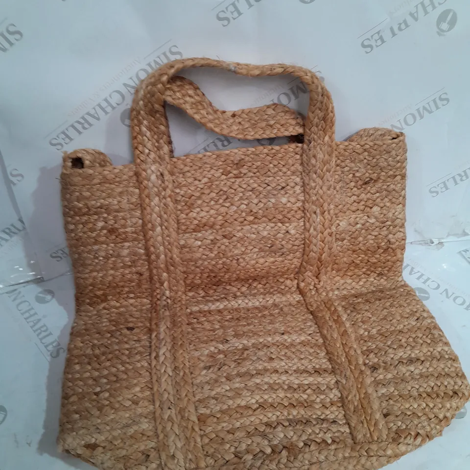 K BY KELLY HOPPEN SET OF 2 JUTE BAGS