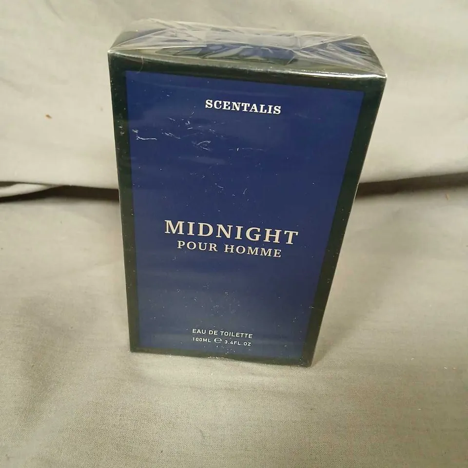 BOXED AND SEALED SCENTIALS MIDNIGHT POUR HOMME EAU DE TOILETTE 100ML
