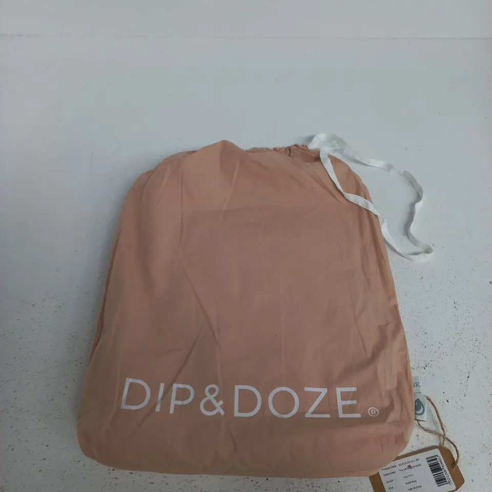 DIP & DOZE THE PERFECT FLAT SHEET – CLAY PINK, SUPERKING