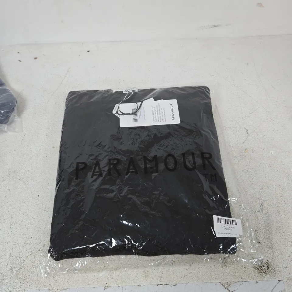 PARAMOUR KNITWEAR PK8041 BLACK – ONE SIZE