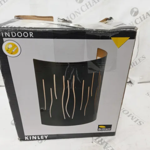 BRILLIANT KINLEY 1-LIGHT WALL SCONCE