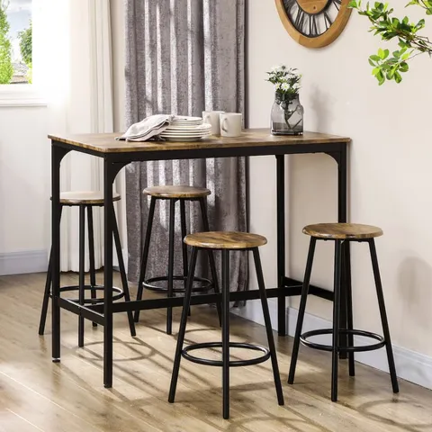 BOXED 4-PERSON DINING SET (1 BOX)