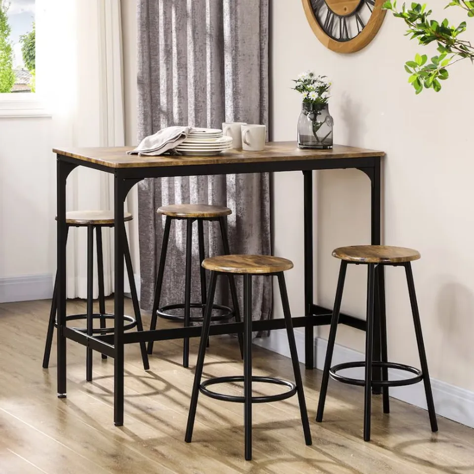 BOXED 4-PERSON DINING SET (1 BOX)