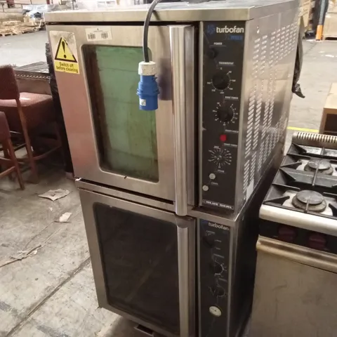 BLUE SEAL MOBILE 2 STACK COMMERCIAL OVENS 