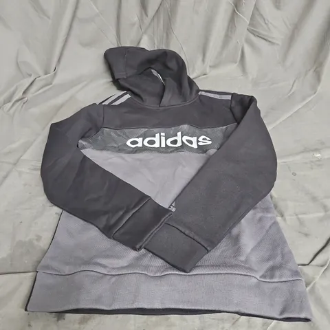 ADIDAS CAMO HOODIE IN BLACK MIX SIZE 9/10YRS