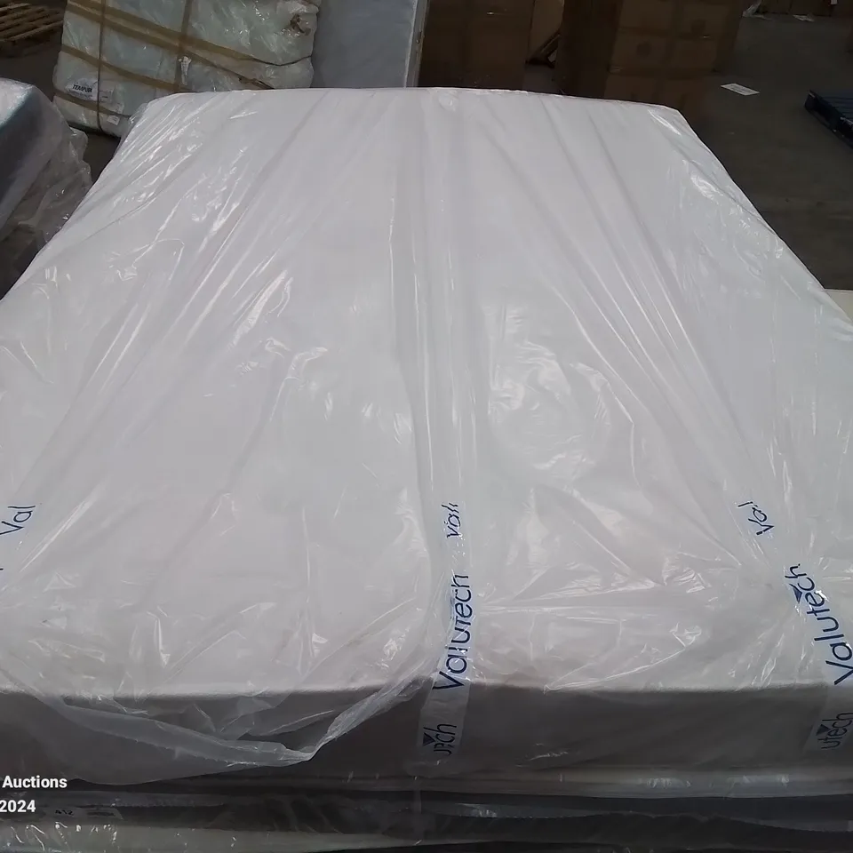 QUALITY BAGGED MEMORY FOAM TOP LAYER COIL SPRUNG KINGSIZE MATTRESS 