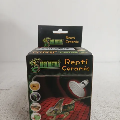 REPTI CERAMIC 75W BLACK CONE REPTILE HEAT BULB – SUPER REPTILE BOX OF APPROXIMATELY 45