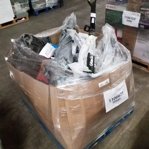 PALLET OF APPROXIMATELY 26 UNPROCESSED RAW RETURN HOUSEHOLD AND ELECTRICAL GOODS TO INCLUDE;