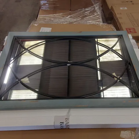 BRAND NEW BOXED IRONSMITH MIRROR - BLUE